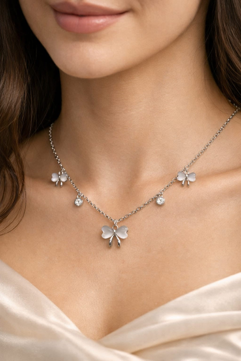 D’ORO Papillon Pearl Set