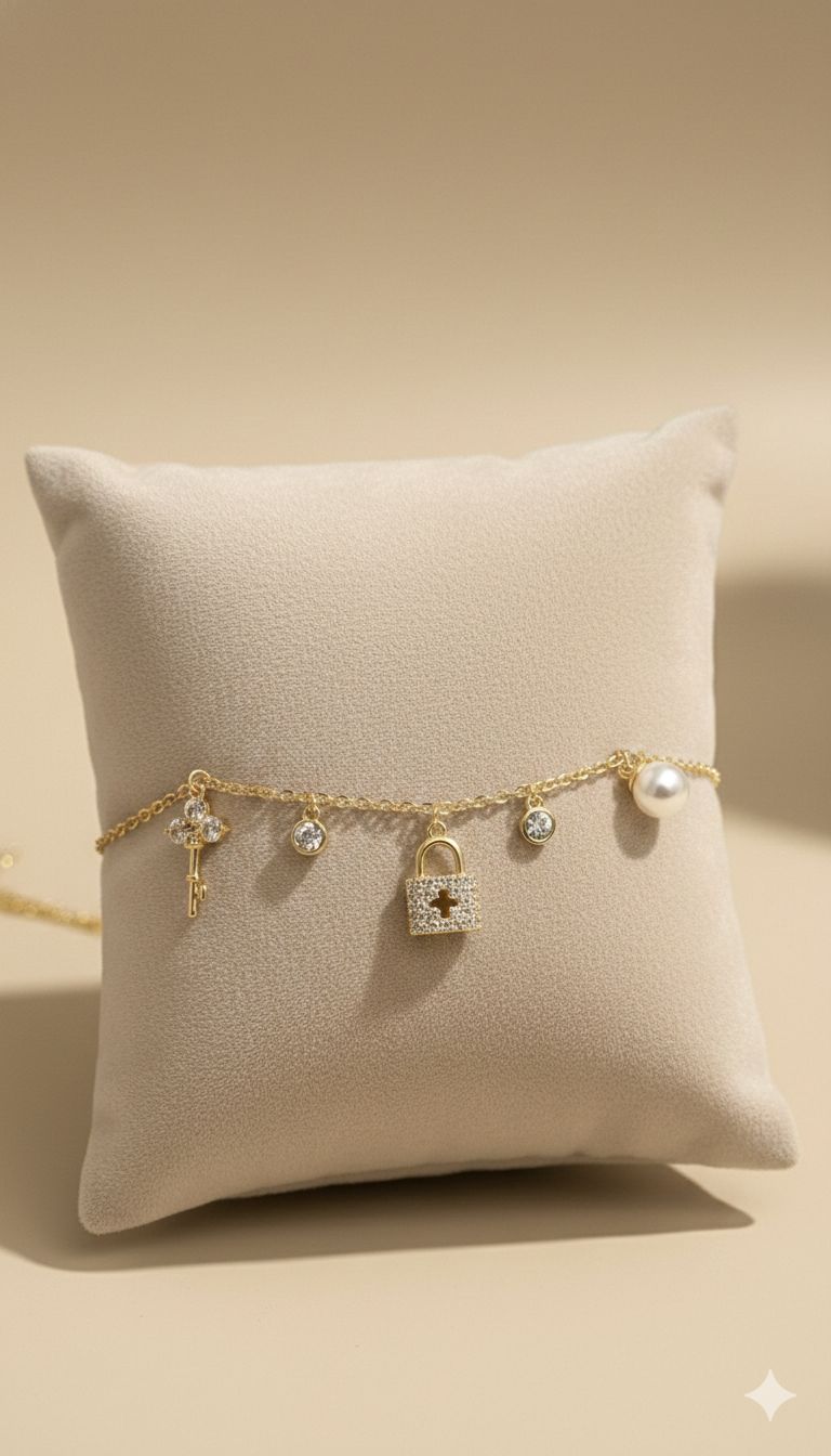 💛 D’ORO – Key to My Heart Bracelet