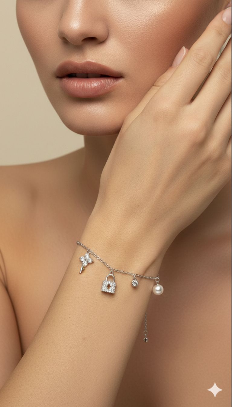 💖 D’ORO- Key to My Heart Bracelet.